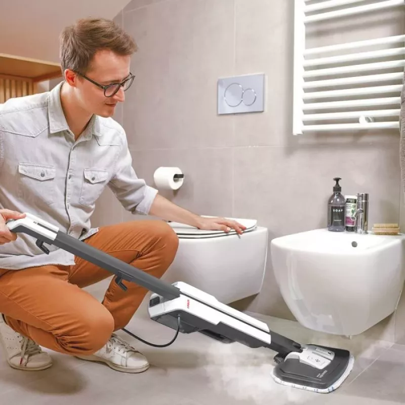 Polti Vaporetto SV660_Style tvaika mops 0,5 L 1500 W pelēks, balts