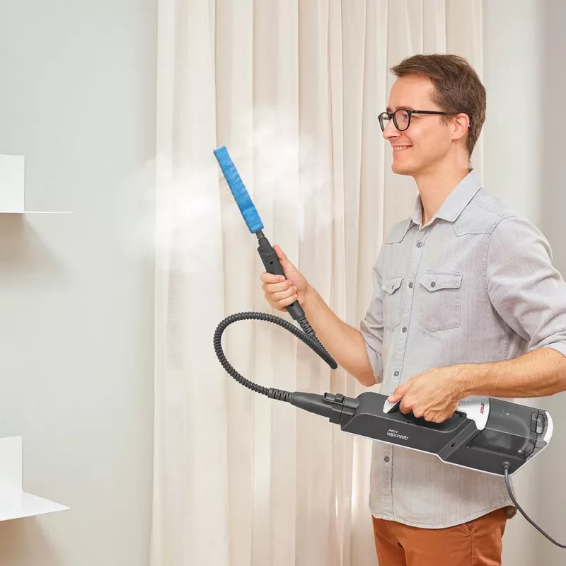 Polti Vaporetto SV650_Style tvaika mops 0.5 L 1500 W melns, sarkans, balts