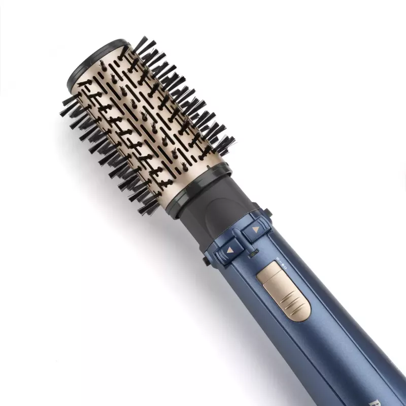 Karstā gaisa suka BaByliss Style Pro 1000 AS965E — 1000 W, 2,5 m vads, 4 suku uzgaļi, keramikas sildītājs, jonu tehnoloģija, automātiska rotācija