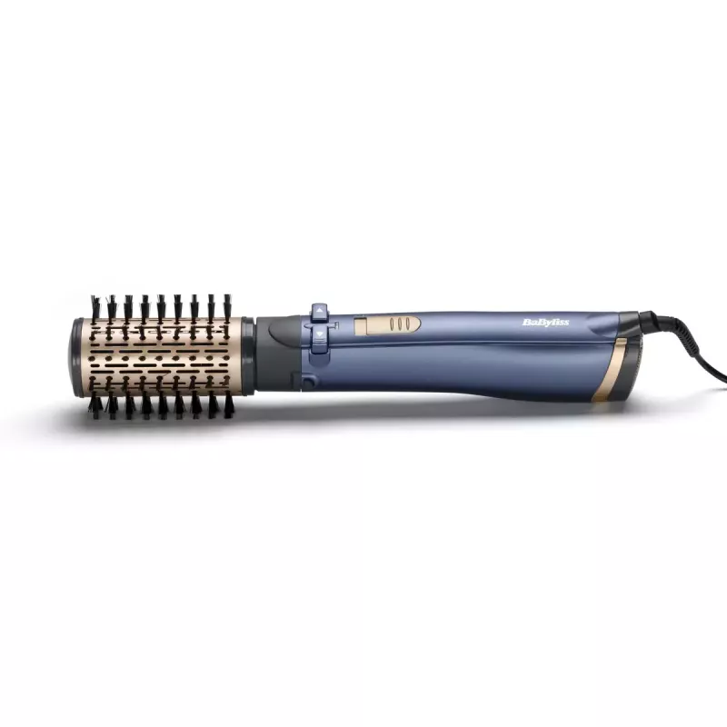 Karstā gaisa suka BaByliss Style Pro 1000 AS965E — 1000 W, 2,5 m vads, 4 suku uzgaļi, keramikas sildītājs, jonu tehnoloģija, automātiska rotācija
