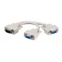Microconnect MONG2H VGA kabelis 0,3 m VGA (D-Sub) 2 x VGA (D-Sub) pelēks