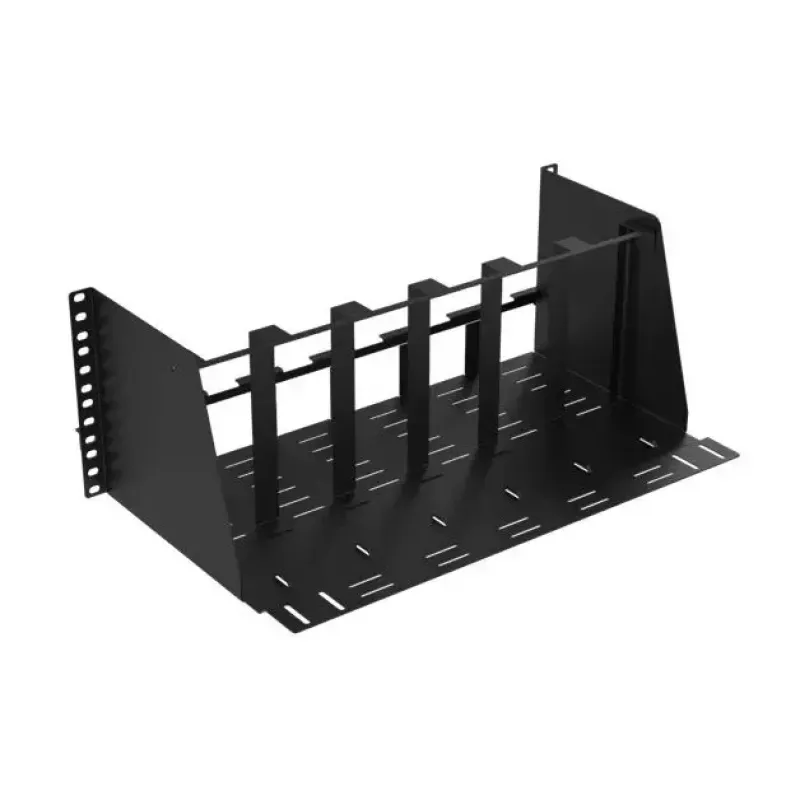 Mini PC šasija Lanview LVR-MINIPC-BRACK-4UBL — kompakts metāla korpuss, modelis LVR-MINIPC-BRACK-4UBL