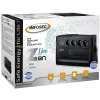 Nepārtrauktas barošanas avots Infosec Zen Live 800 Line-Interactive 0,8 kVA (480 W) 4 maiņstrāvas kontaktligzdas, 12 V 7 Ah baterija