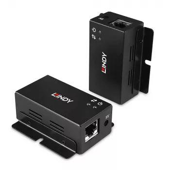 Tīkla raidītājs un uztvērējs Lindy 50m 2 Port USB 2.0 Cat. 6 paplašinātājs