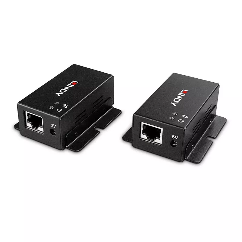 Tīkla raidītājs un uztvērējs Lindy 50m 2 Port USB 2.0 Cat. 6 paplašinātājs