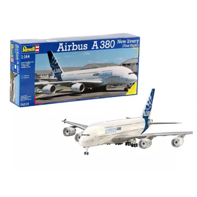 Modeļa komplekts Revell Airbus A 380 Design jaunā krāsojumā pirmais lidojums