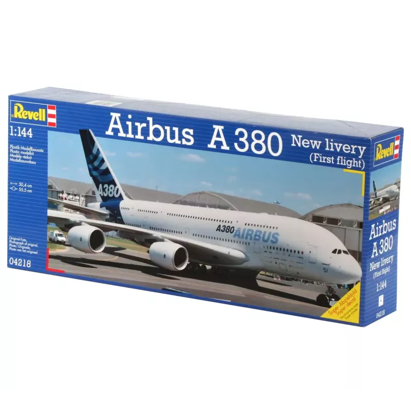 Modeļa komplekts Revell Airbus A 380 Design jaunā krāsojumā pirmais lidojums