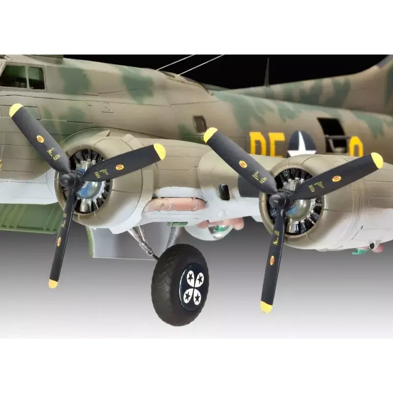 Fiksēto spārnu lidmašīnas modelis Revell B-17F Memphis Belle