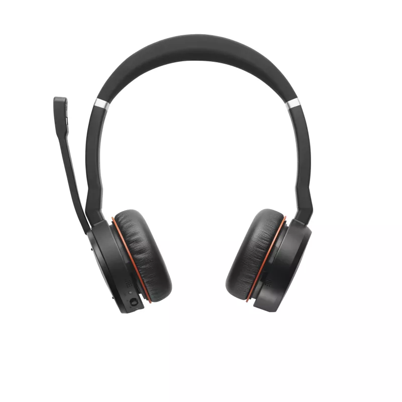 Austiņas Jabra Evolve 75 SE MS Stereo vadu bezvadu Bluetooth 30m diapazons