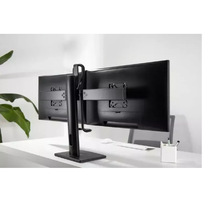 Monitoru stiprinājums Gembird MS-D2-01 27 collas melns brīvi stāvošs