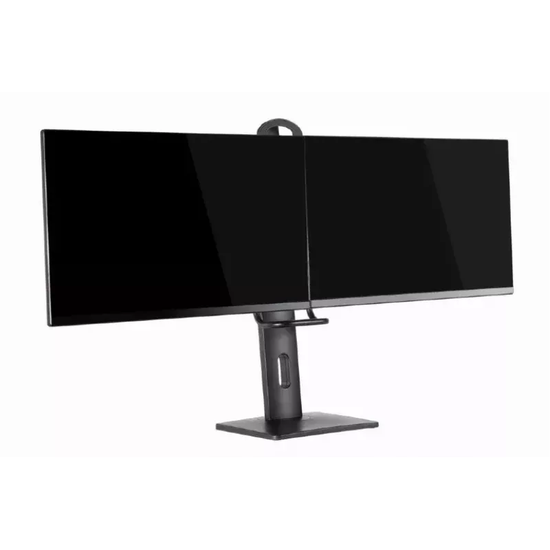 Monitoru stiprinājums Gembird MS-D2-01 27 collas melns brīvi stāvošs