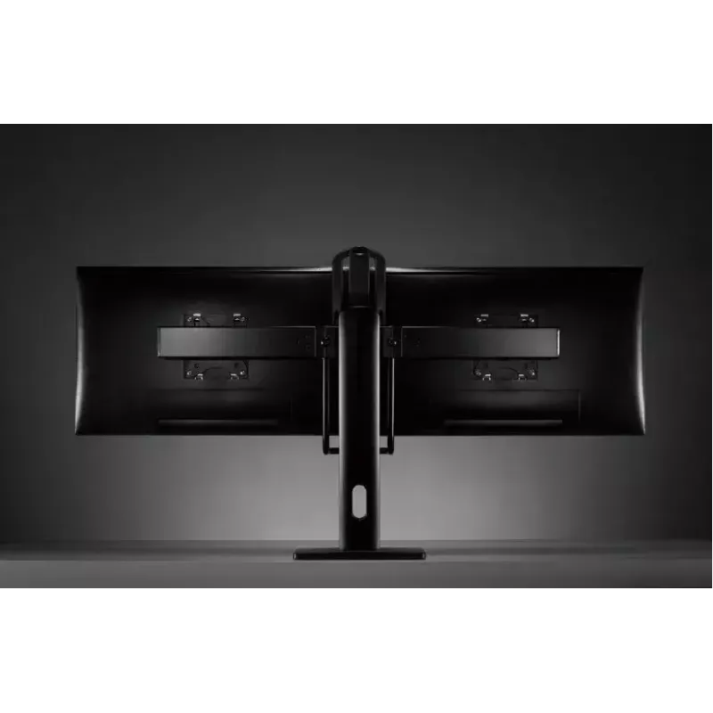 Monitoru stiprinājums Gembird MS-D2-01 27 collas melns brīvi stāvošs