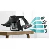 Bosch Serie 6 BBS611BSC stick vacuum/electric broom 2-in-1 stick vacuum baterija Dry Bagless Melns 2.5 Ah