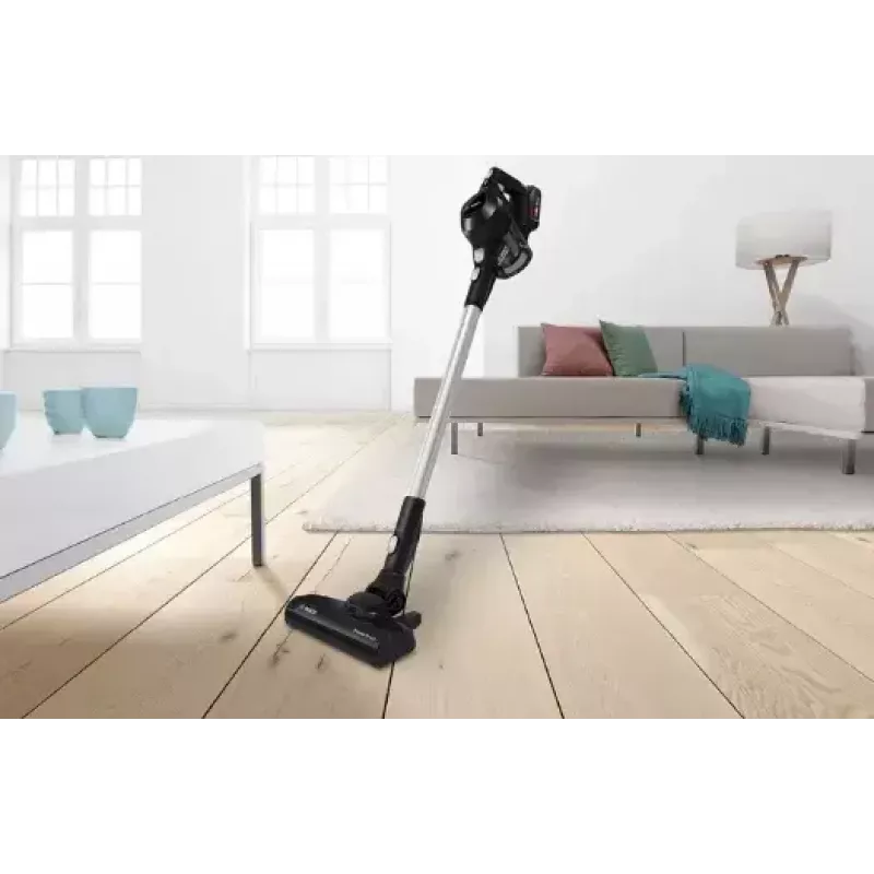 Bosch Serie 6 BBS611BSC stick vacuum/electric broom 2-in-1 stick vacuum baterija Dry Bagless Melns 2.5 Ah