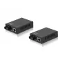 LevelOne RJ45 uz SC BIDI Fast Ethernet multivides pārveidotāju komplekts, vienmodas optiskā šķiedra, 20 km