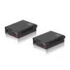 LevelOne RJ45 uz SC BIDI Fast Ethernet multivides pārveidotāju komplekts, vienmodas optiskā šķiedra, 20 km