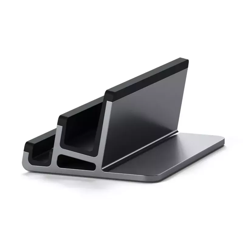 Klēpjdatora un planšetdatora statīvs Satechi ST-ADVSM sudraba krāsā, saderīgs ar MacBook Pro