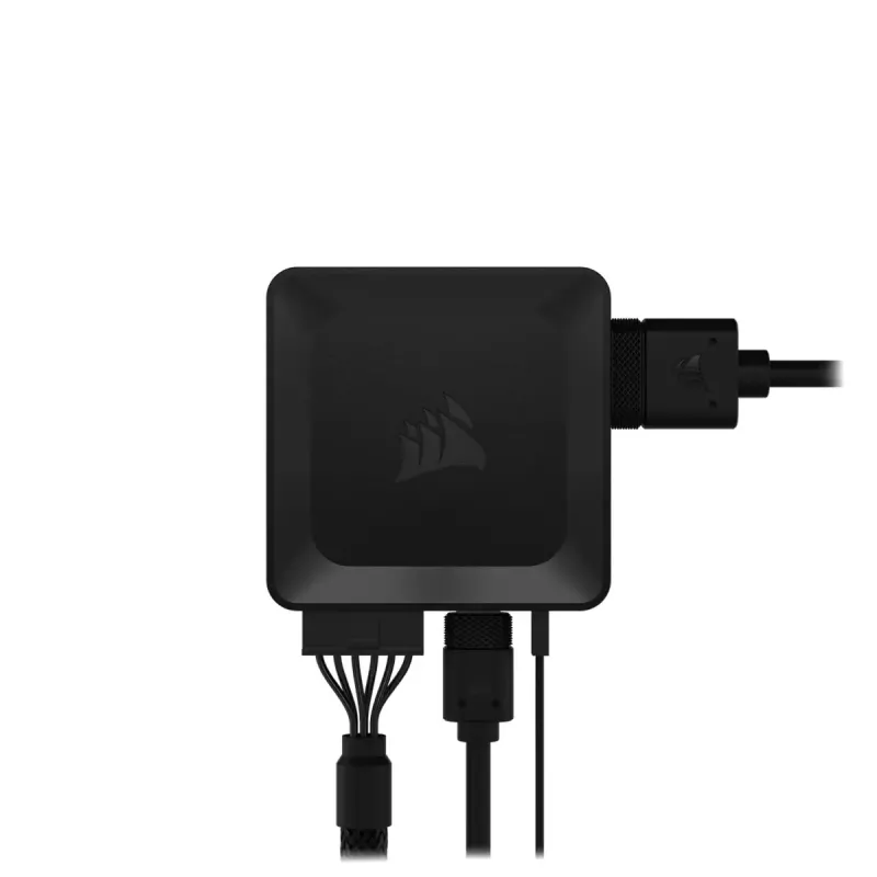 Ventilatora kontrolieris Corsair iCUE LINK System Hub Melns 1 gab.