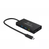 Video uztveršanas USB centrmezgls j5create JVA01-N 1920x1080 30Hz Melns