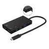 Video uztveršanas USB centrmezgls j5create JVA01-N 1920x1080 30Hz Melns