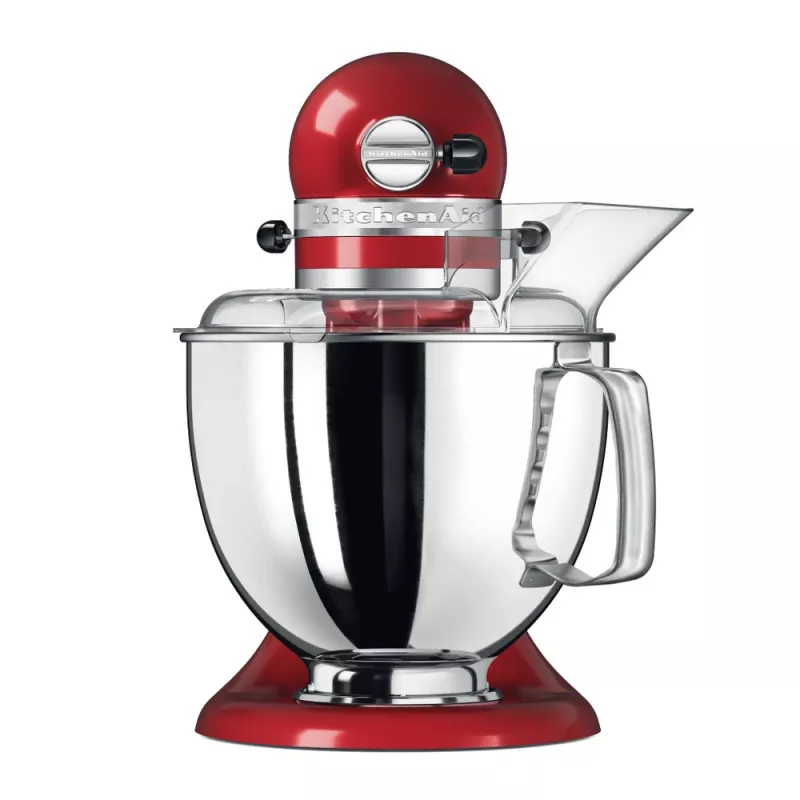 Virtuves kombains KitchenAid Artisan 5KSM175PS — 300 W, 4,8 L nerūsējošā tērauda bļoda, sarkans
