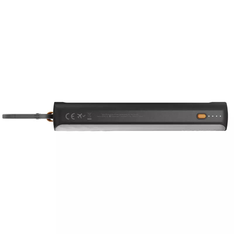 Ārējais akumulators Xtorm XG2S101 — 10000 mAh LiPo, 30 W, USB‑C + USB‑A, pelēks/melns/oranžs