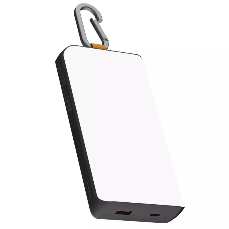 Ārējais akumulators Xtorm XG2S101 — 10000 mAh LiPo, 30 W, USB‑C + USB‑A, pelēks/melns/oranžs