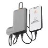 Ārējais akumulators Xtorm XG2S101 — 10000 mAh LiPo, 30 W, USB‑C + USB‑A, pelēks/melns/oranžs