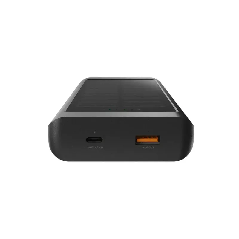 Ārējais akumulators Xtorm XG2S101 — 10000 mAh LiPo, 30 W, USB‑C + USB‑A, pelēks/melns/oranžs