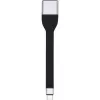 Techly ICOC-USBC-DP12 video kabeļa adapteris 0.131 m USB Type-C DisplayPort melns