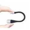 Techly ICOC-USBC-DP12 video kabeļa adapteris 0.131 m USB Type-C DisplayPort melns