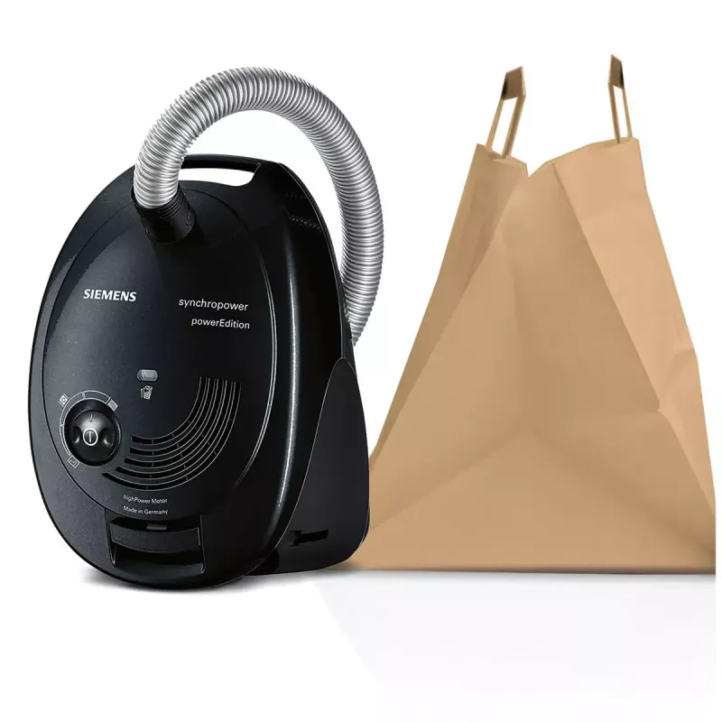 Siemens VS06A212 putekļsūcējs cilindriskais putekļsūcējs sausā tīrīšana 600 W putekļu maiss