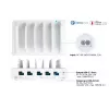 Alcasa PCA-D006W brīvi stāvoša uzlādes stacija, balta, 110 W, 100–240 V