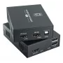 AV pagarinātājs (raidītājs un uztvērējs) LEVELONE HVE-8111, 3840x2160, Cat6, USB-A/USB-B, līdzstrāva 12V (2 gab.)