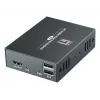 AV pagarinātājs (raidītājs un uztvērējs) LEVELONE HVE-8111, 3840x2160, Cat6, USB-A/USB-B, līdzstrāva 12V (2 gab.)