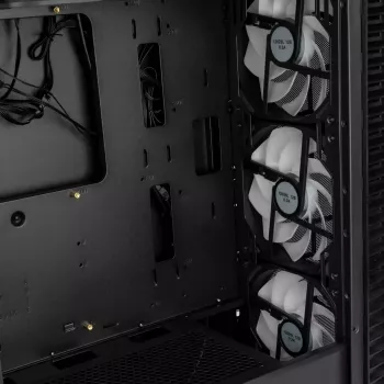 PC korpuss Kolink OBSERVATORY HF MB Midi Tower Melns
