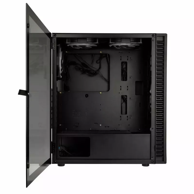 PC korpuss Kolink OBSERVATORY HF MB Midi Tower Melns