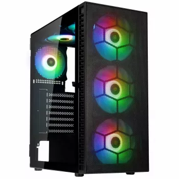 PC korpuss Kolink OBSERVATORY HF MB Midi Tower Melns