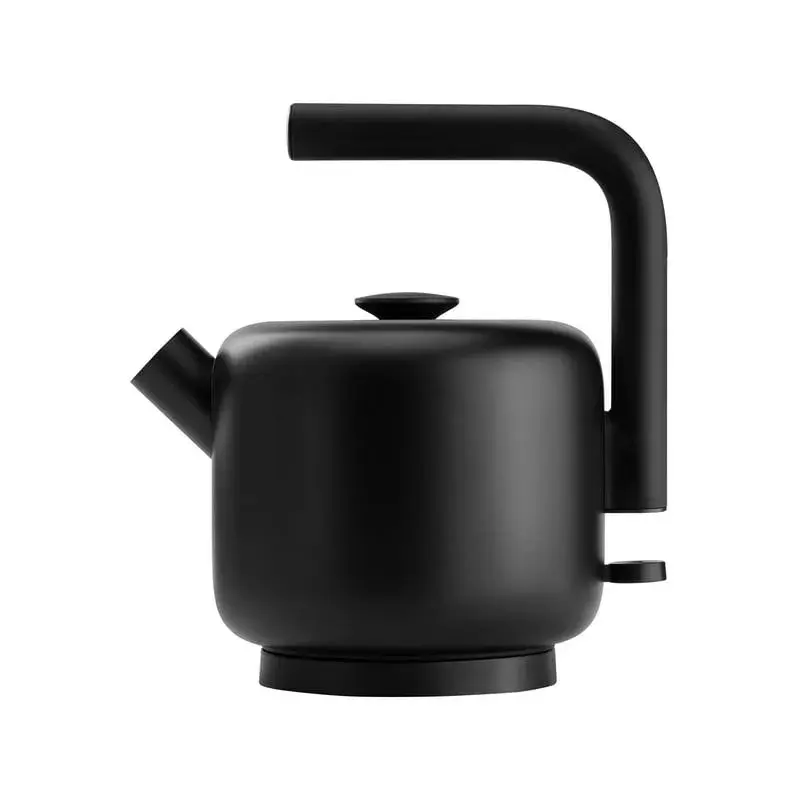 Elektriskā tējkanna FELLOW Clyde 1.0L 1200W — silikona korpuss, 1,5 L tvertne, melna
