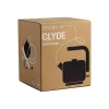 Elektriskā tējkanna FELLOW Clyde 1.0L 1200W — silikona korpuss, 1,5 L tvertne, melna