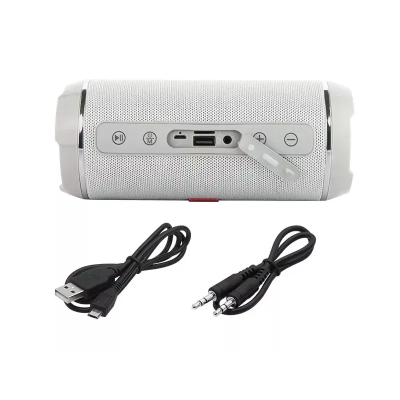 Mono portatīvais skaļrunis BLOW BT-460 PELĒKS — 5 W RMS, 2000 mAh baterija, Bluetooth 4.0, MicroSD, FM, AUX