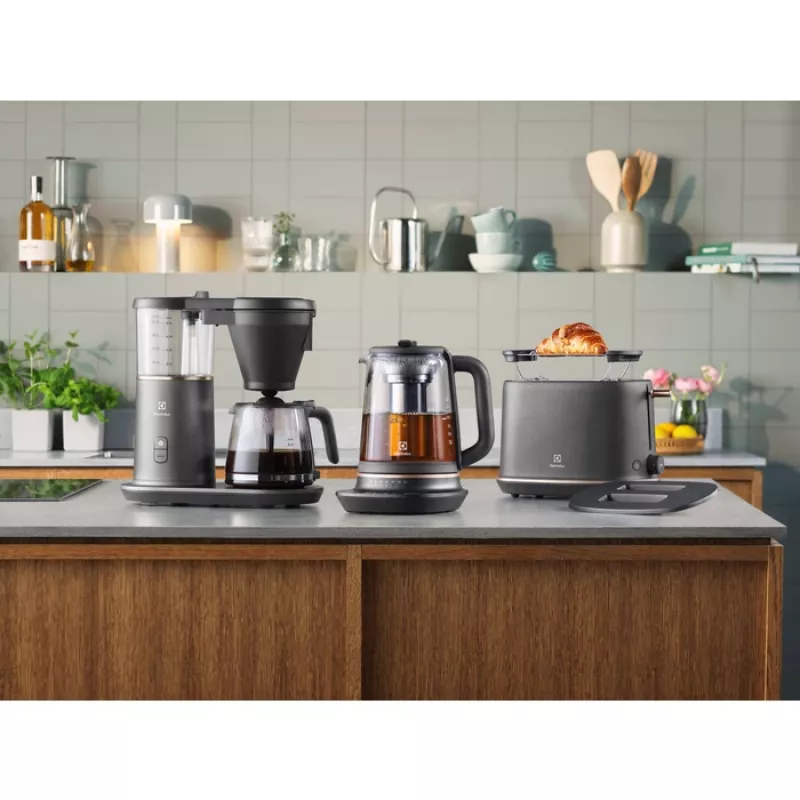 Tosteris Electrolux E7T1-6BP 2 šķēles 980 W Melns