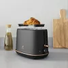 Tosteris Electrolux E7T1-6BP 2 šķēles 980 W Melns