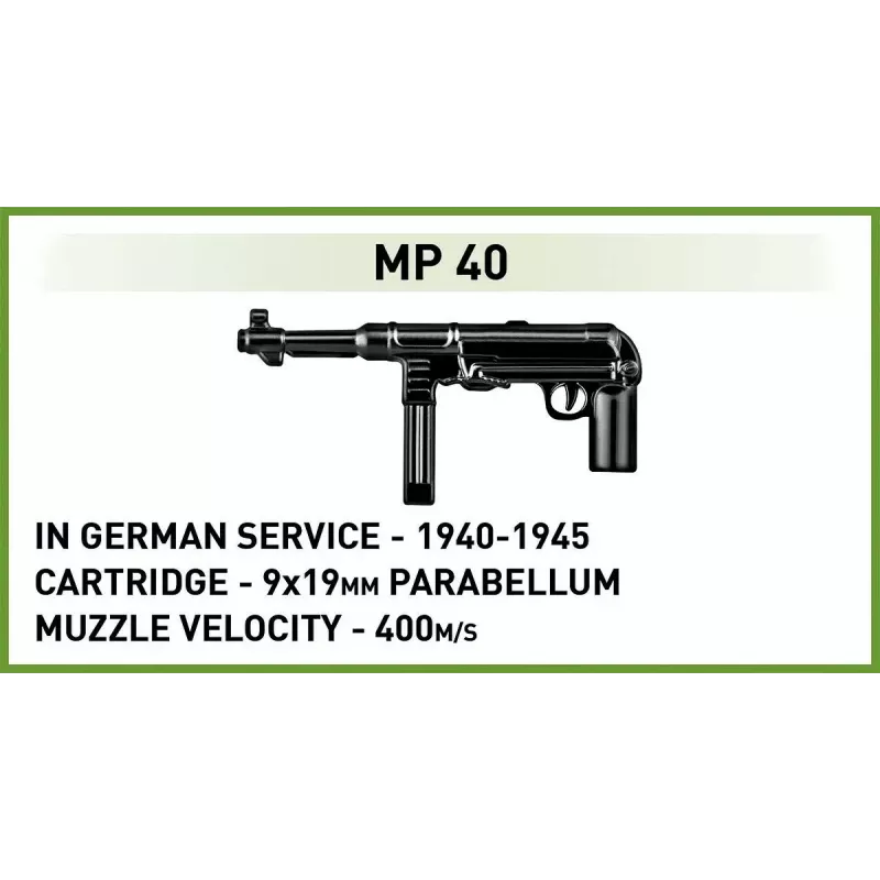 Cobi Blocks SD.KFZ.124 Wespe modeļa komplekts, 860 klucīši
