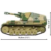Cobi Blocks SD.KFZ.124 Wespe modeļa komplekts, 860 klucīši