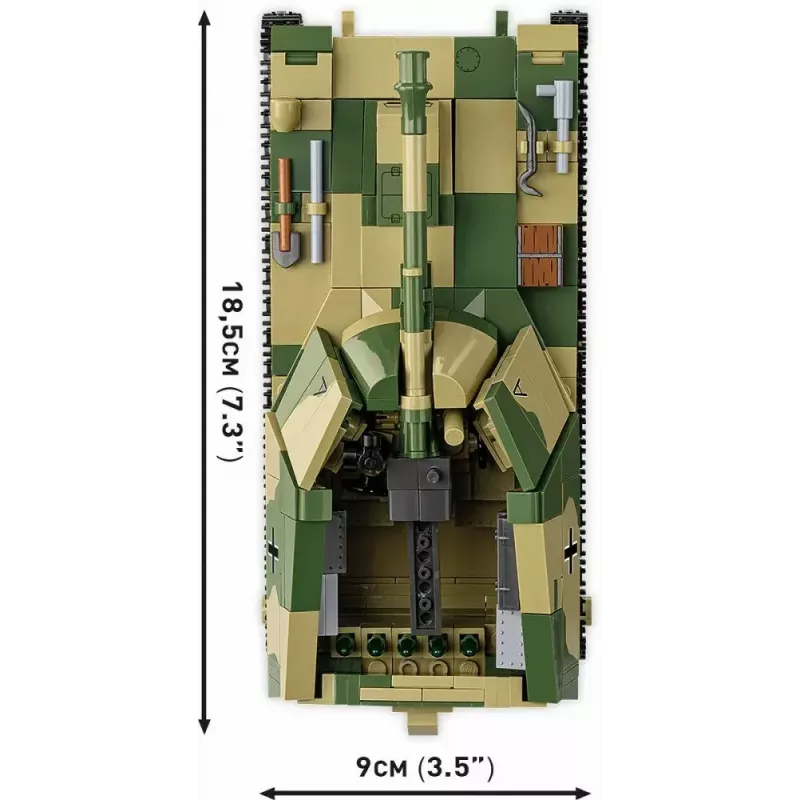 Cobi Blocks SD.KFZ.124 Wespe modeļa komplekts, 860 klucīši