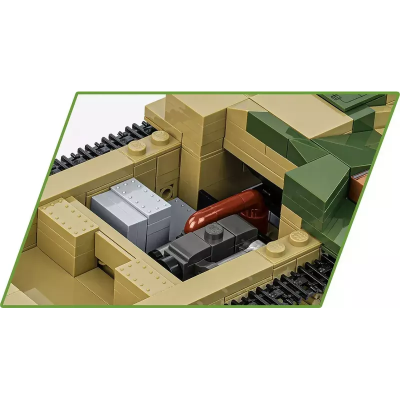 Cobi Blocks SD.KFZ.124 Wespe modeļa komplekts, 860 klucīši