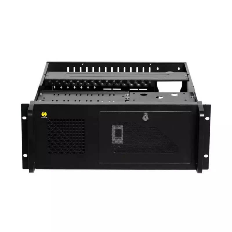 Datora korpuss Netrack NP5105 Rack Melns, Sudraba