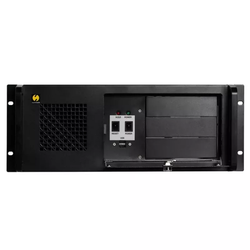 Datora korpuss Netrack NP5105 Rack Melns, Sudraba