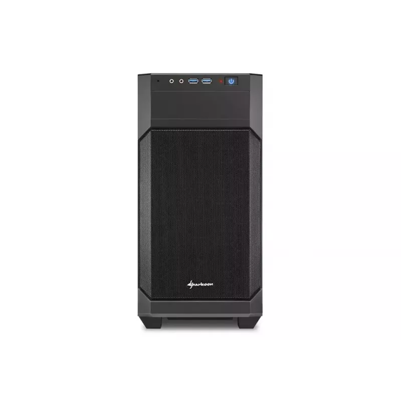 PC korpuss Sharkoon V1000 Mini Tornis Melns